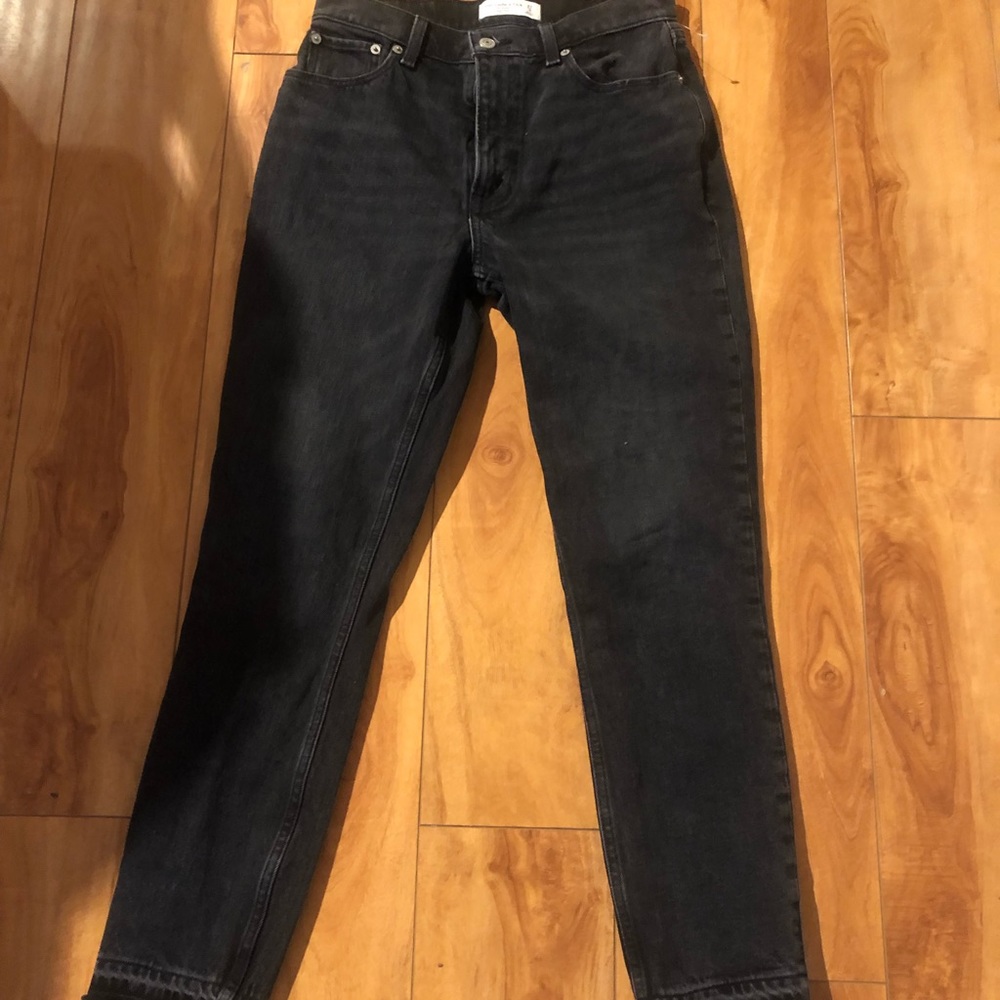 Black A&F skinny Jeans